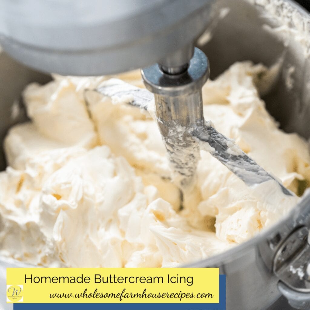 Homemade Buttercream Icing