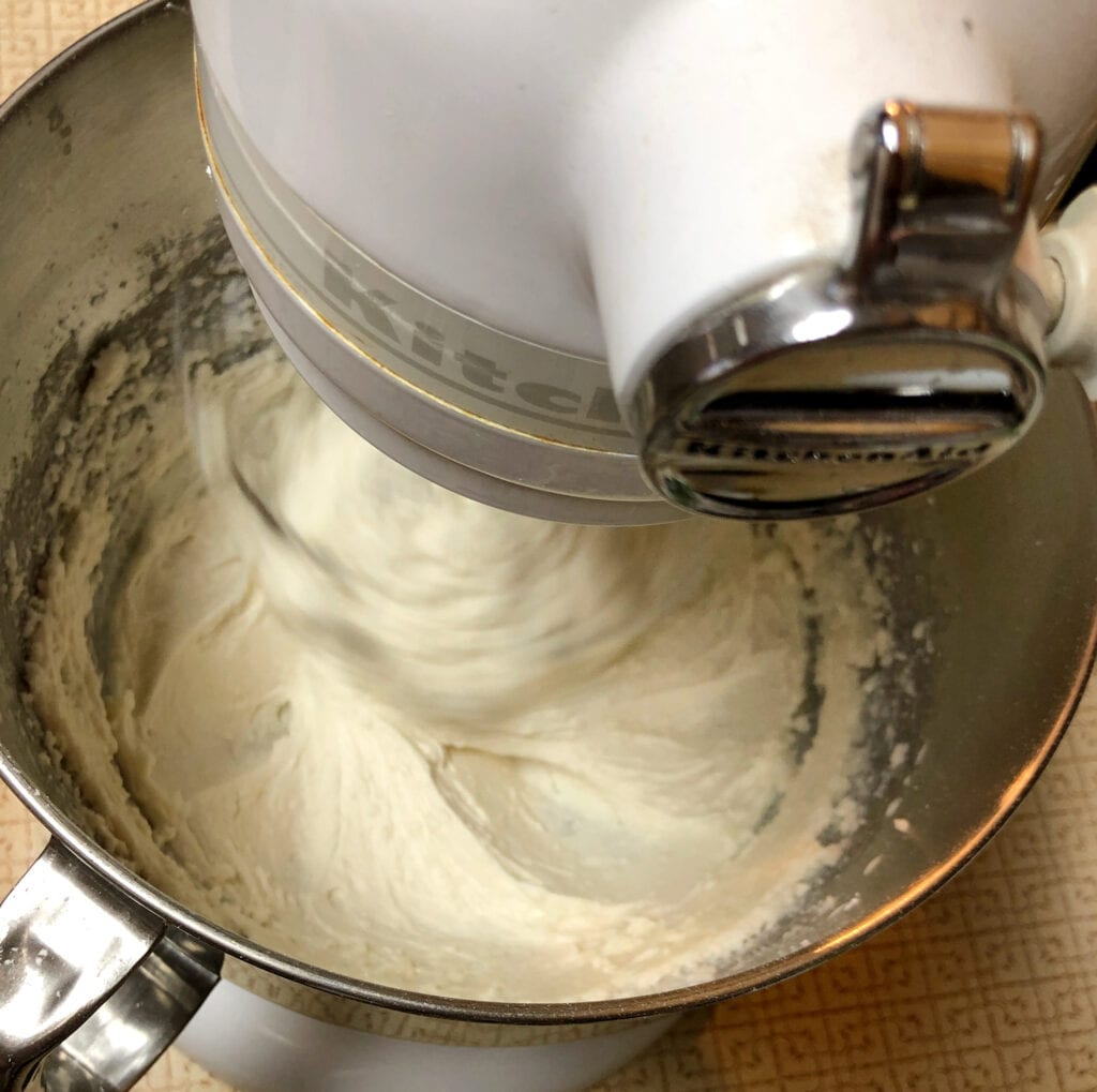 Mixing Homemade Frosting