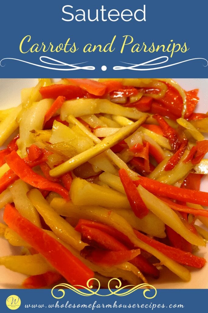 Sauteed Carrots and Parsnips