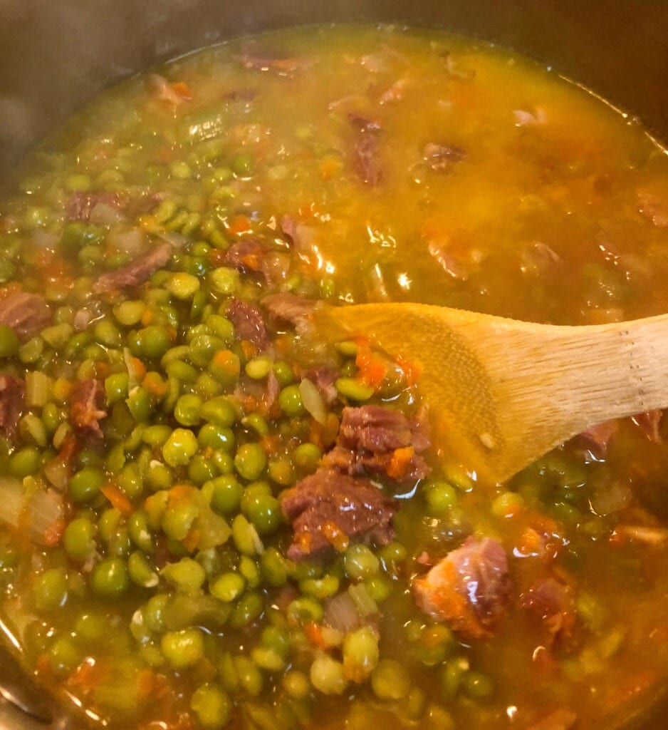Pea Soup Cooking