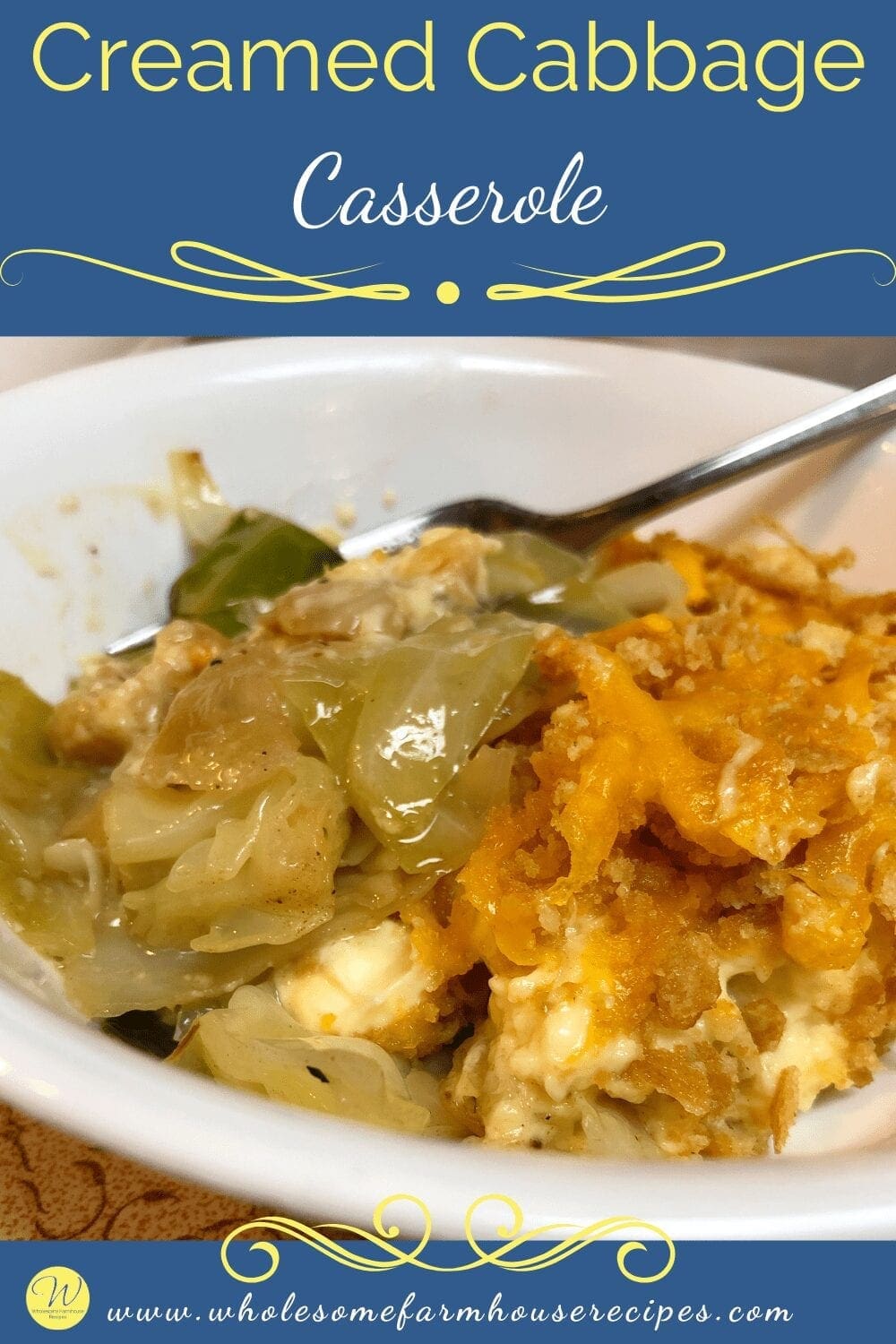 Creamed Cabbage Casserole