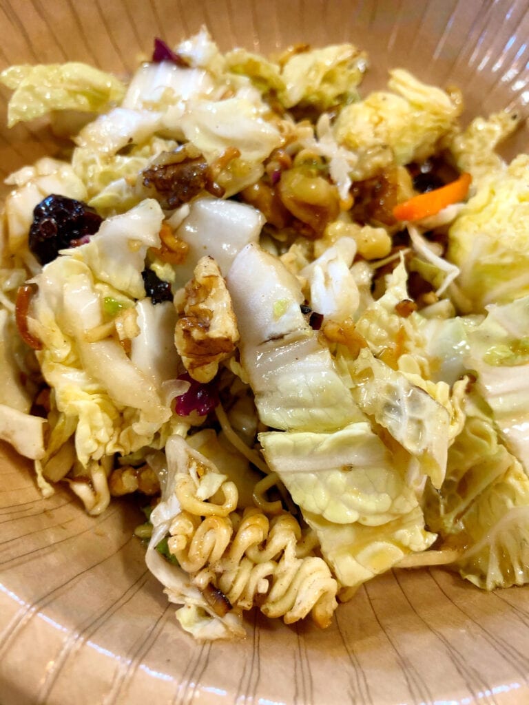 Oriental Napa Cabbage Salad Recipe