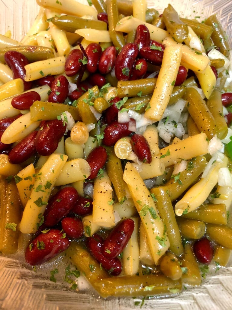 Green Beans and Kidney Beans Make Ahead Holiday Side dish
