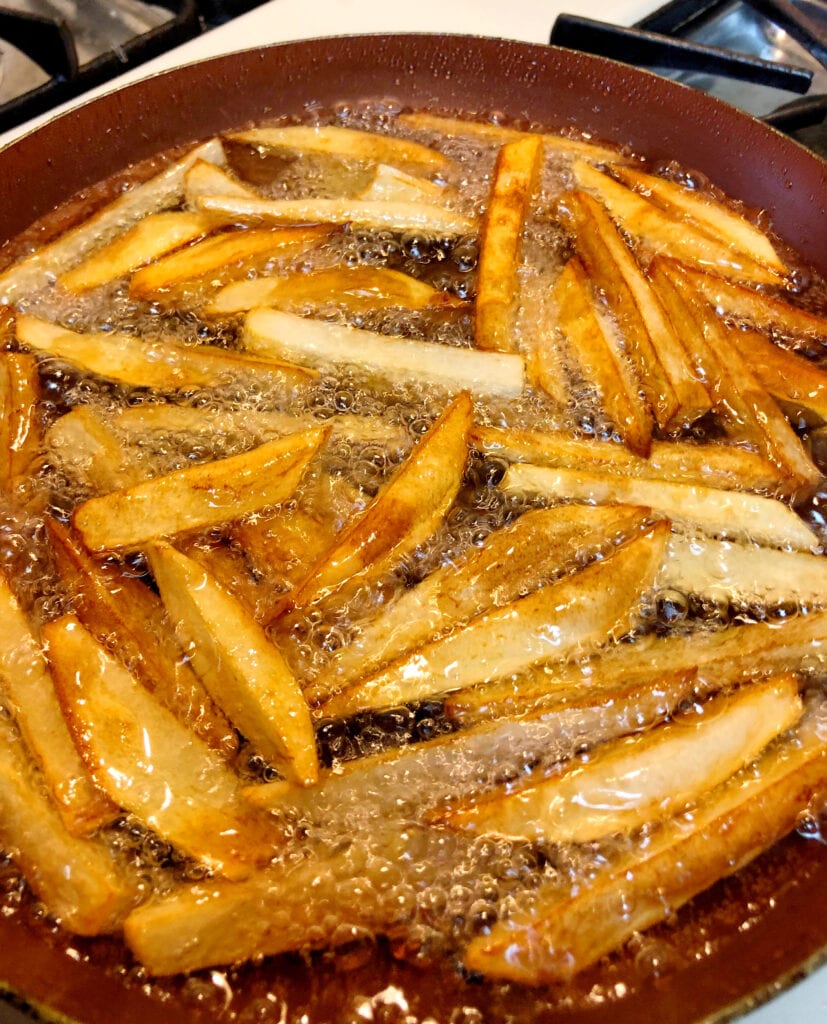 French Fries in Oil