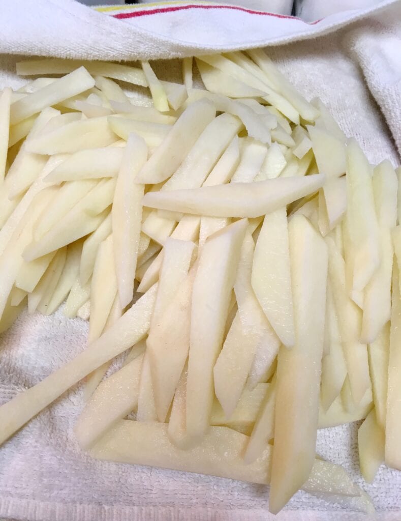 Slicing the Potatoes