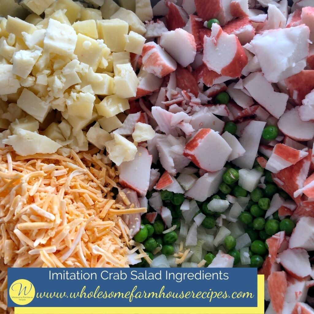 Imitation Crab Salad Ingredients
