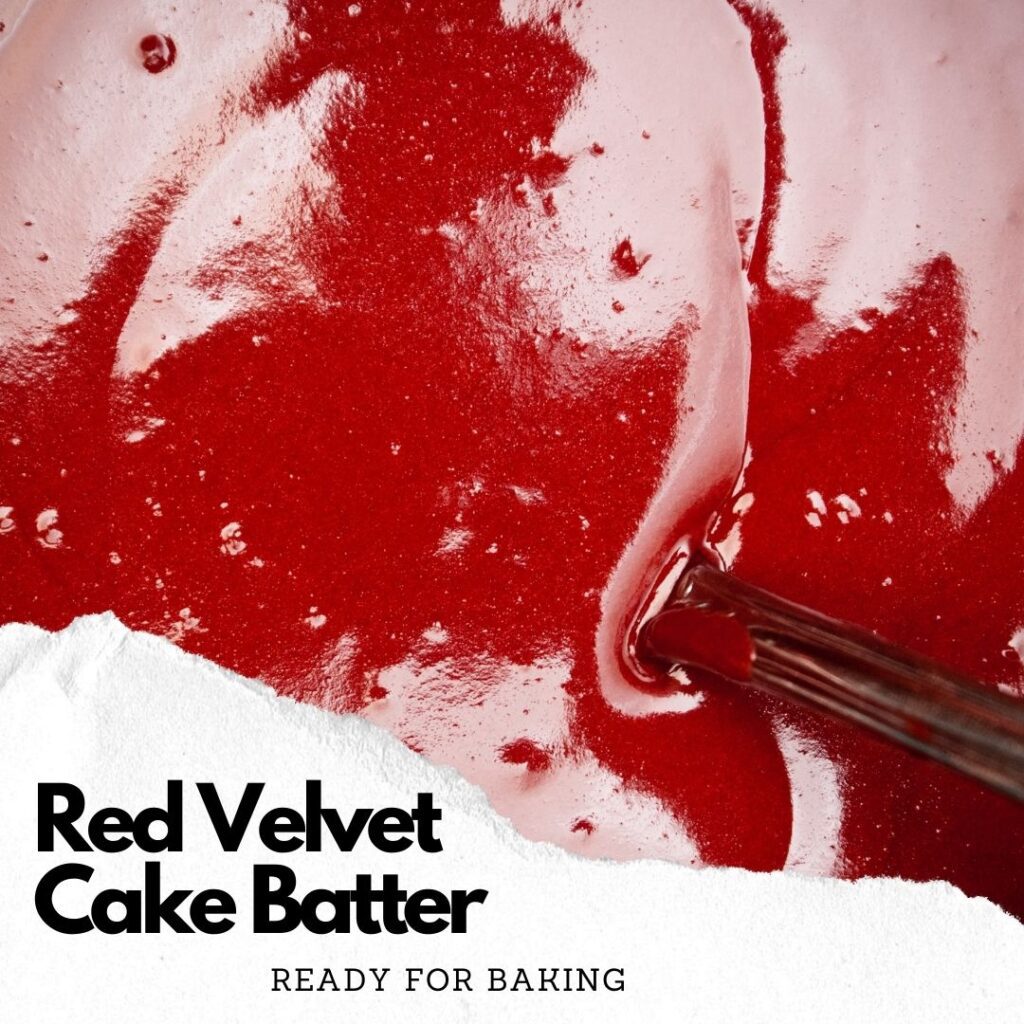 Red Velvet Cake Batter
