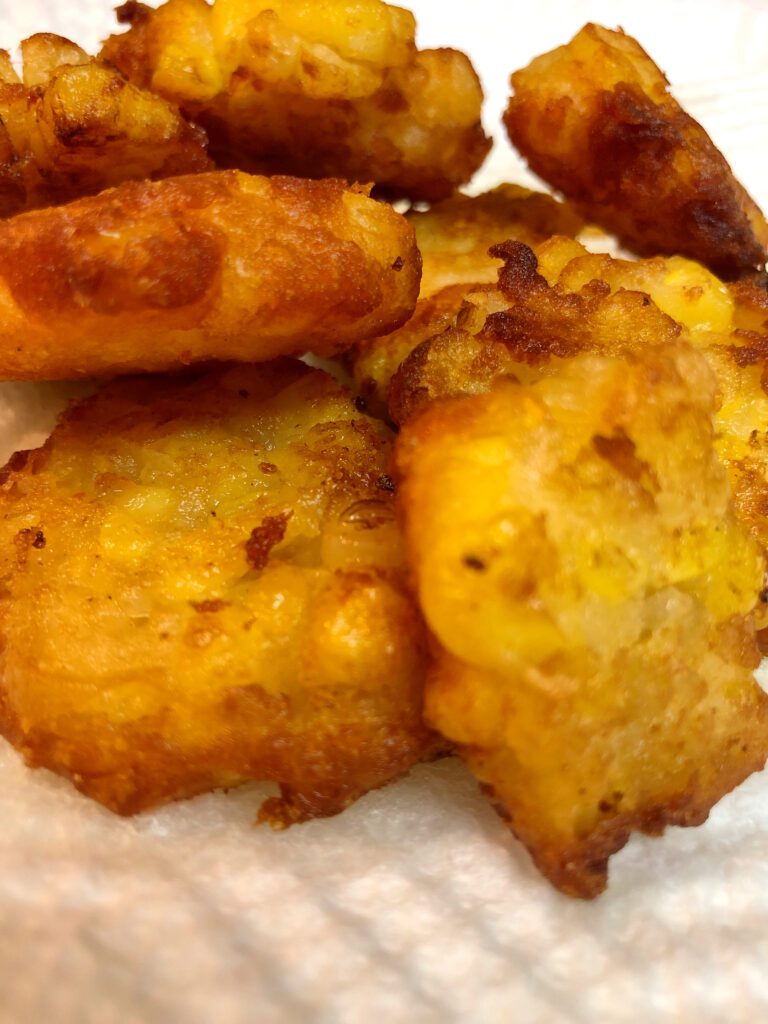 Crispy Fritters Ready to Eat