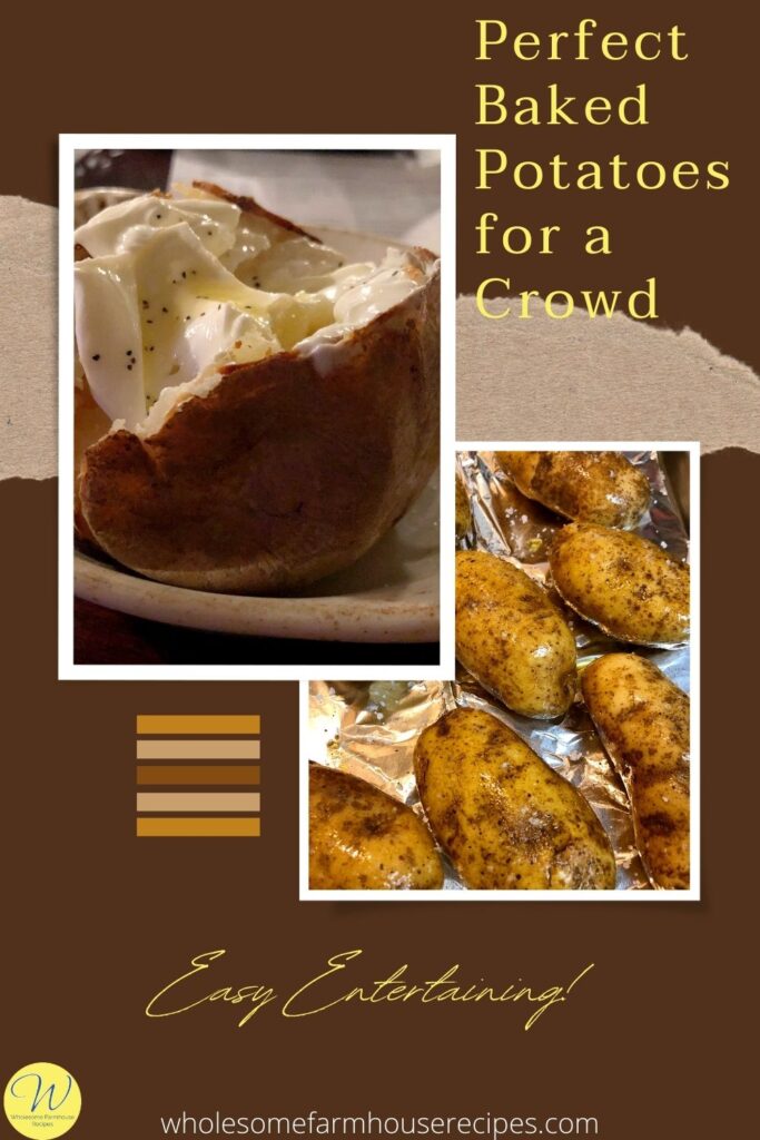 Perfect Baked Potatoes for a Crowd