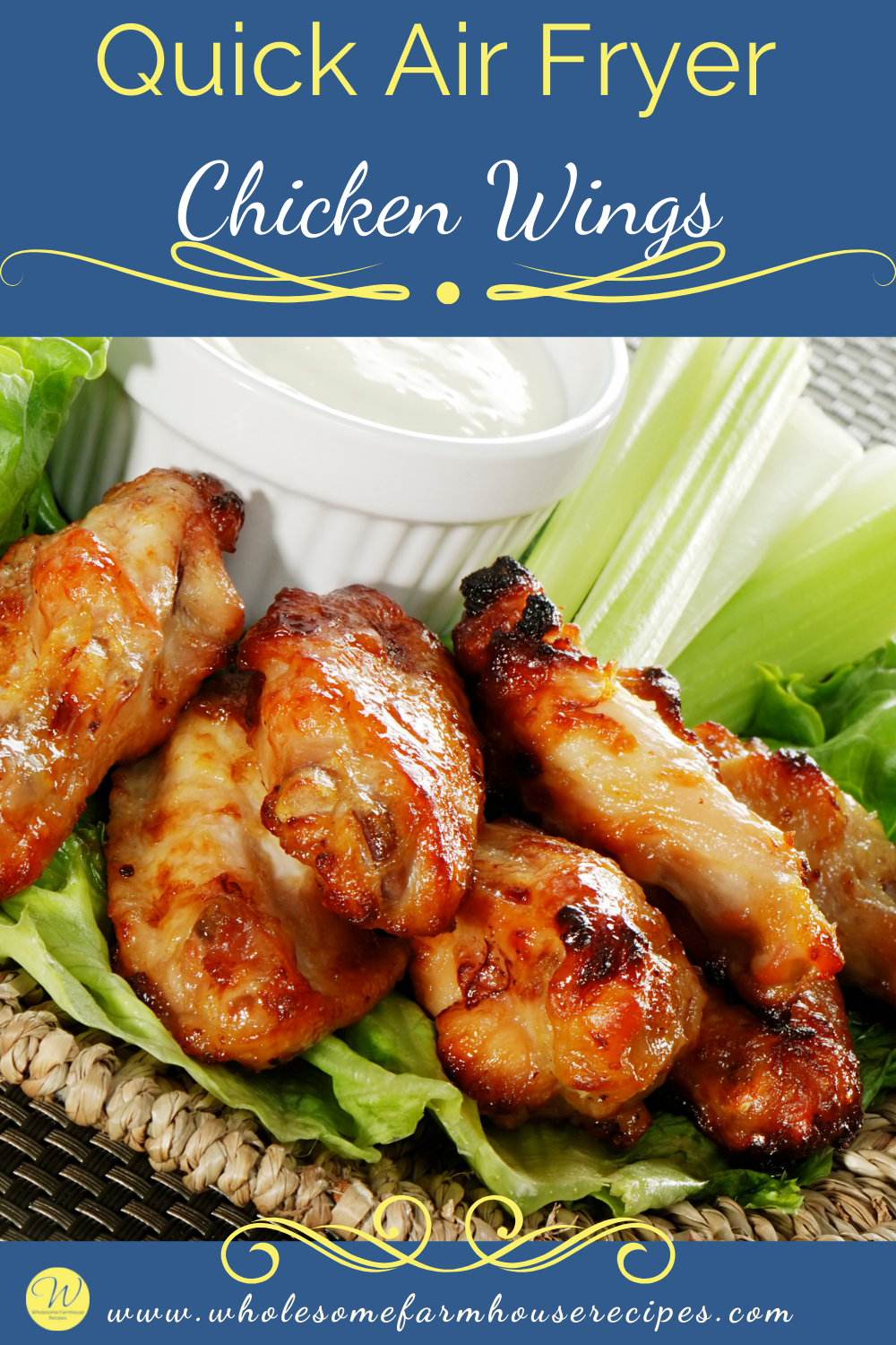 Quick Air Fryer Chicken Wings