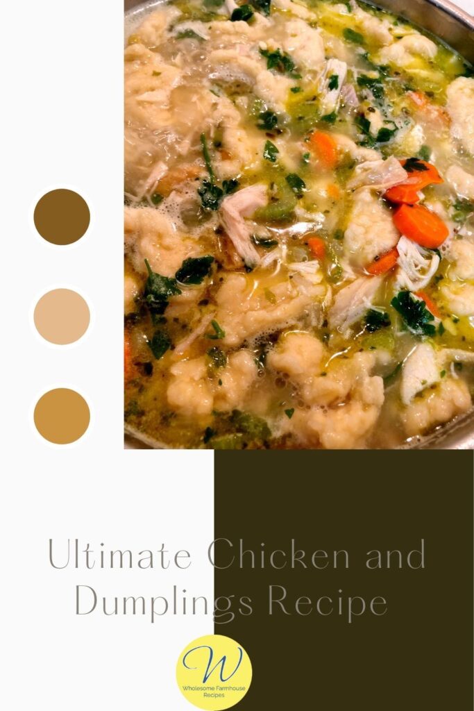 Ultimate Chicken and Dumplings Recipe
