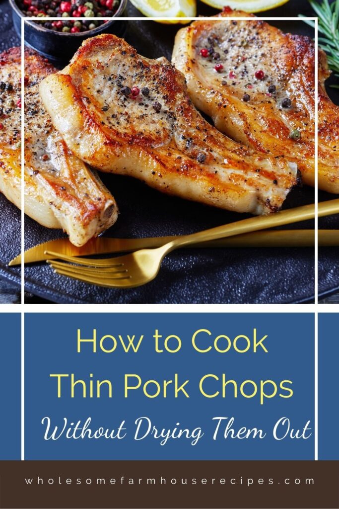 How to cook thin pork chops? - THEKITCHENKNOW