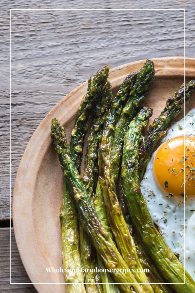 Asparagus Served with Eggs