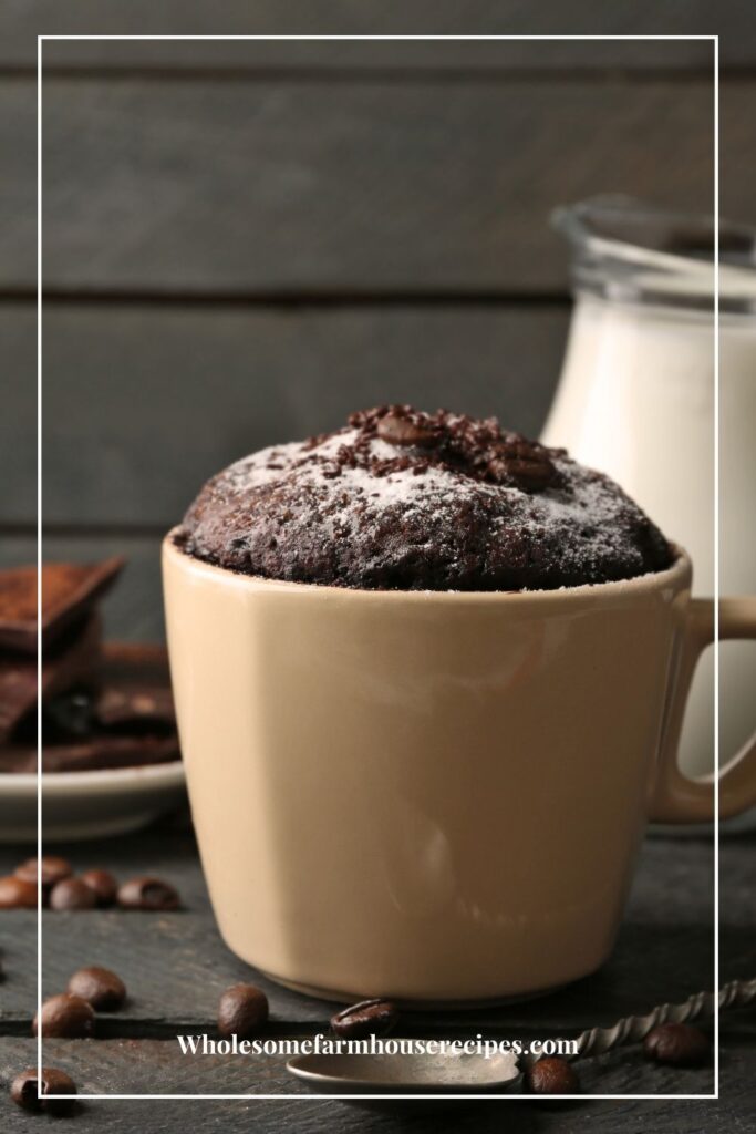 Microwave Mug Cake chocolate