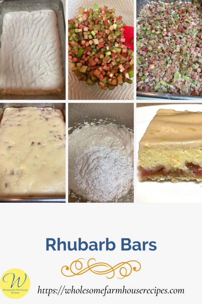 Rhubarb Bars