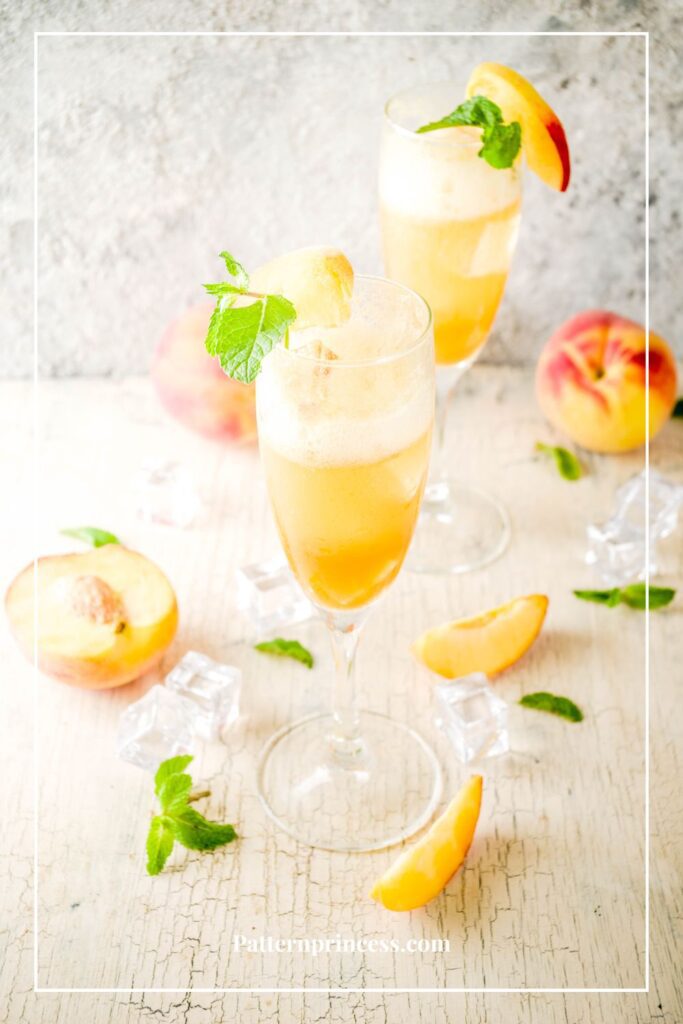 Crown Peach Cocktail