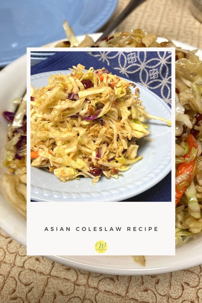 asian coleslaw recipe