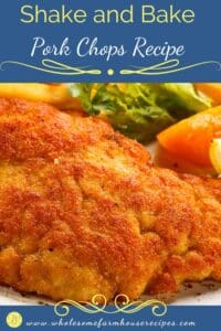 Shake and Bake Pork Chops Recipe - Wholesome Farmhouse Recipes