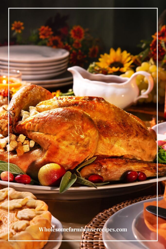 Thanksgiving Dinner with Roast Turkey