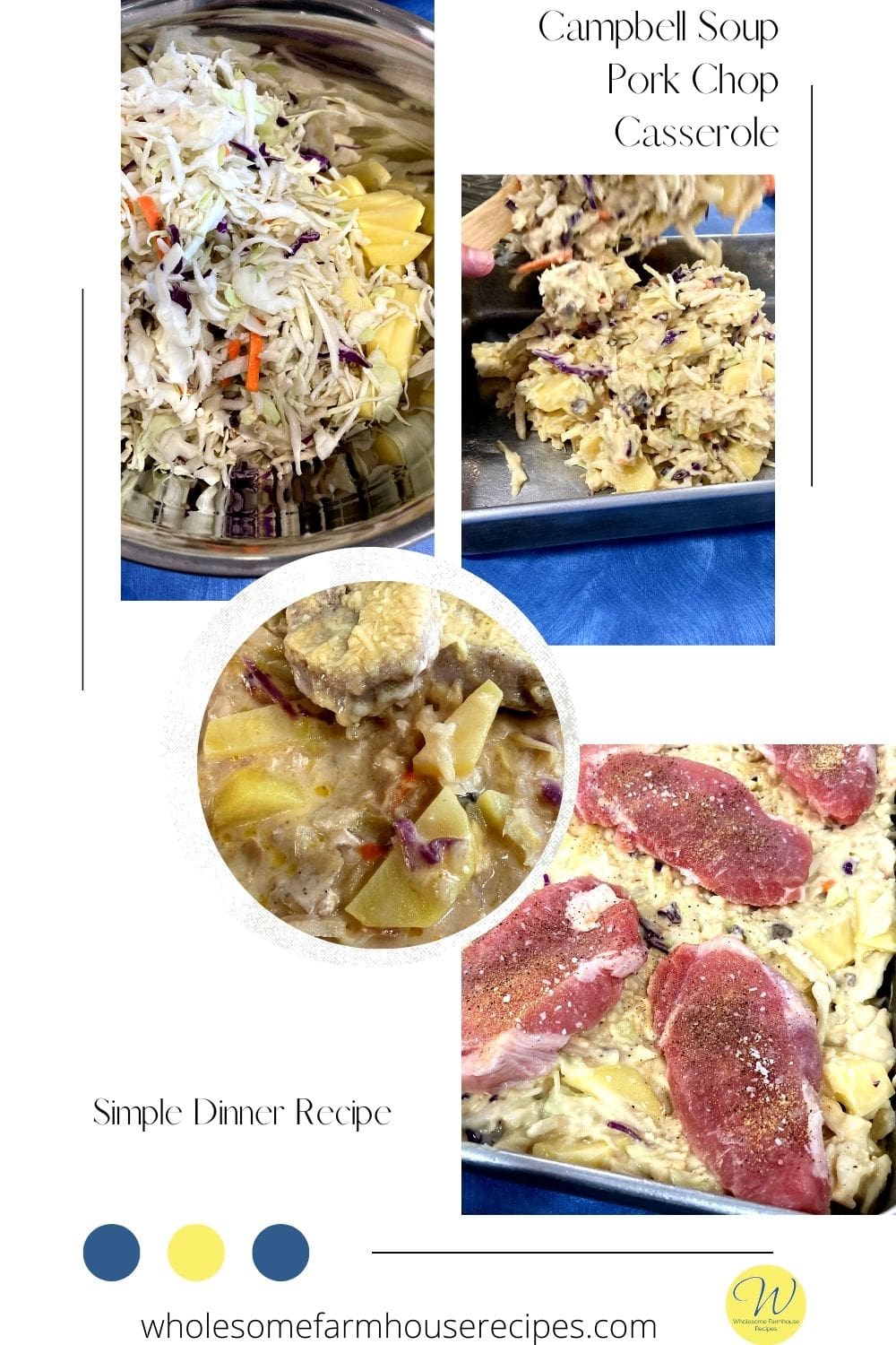 Creamy Pork Chop and Vegetable Casserole - Wholesome Farmhouse Recipes