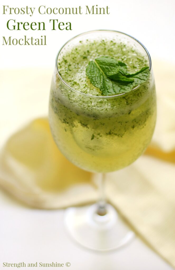 Frosty-Coconut-Mint-Green-Tea-Mocktail