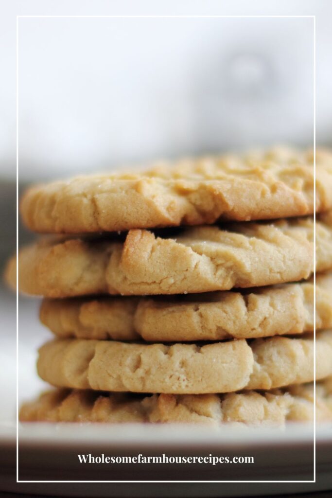 Stacked bakery cookies