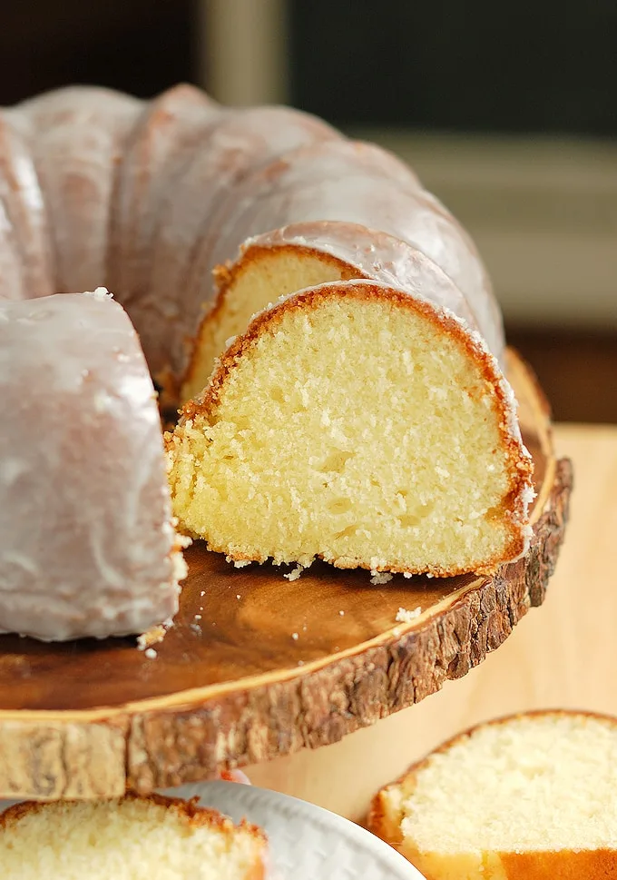 Buttermilk Bundt Cake with Buttermilk Glaze