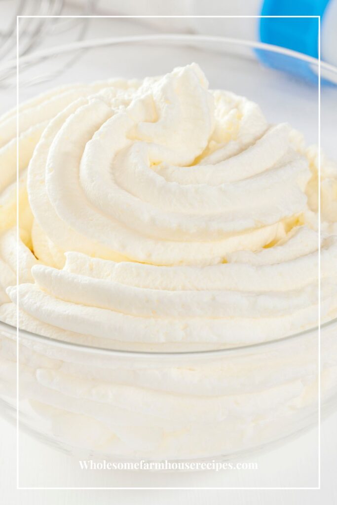 Swirls of Cream in a Bowl