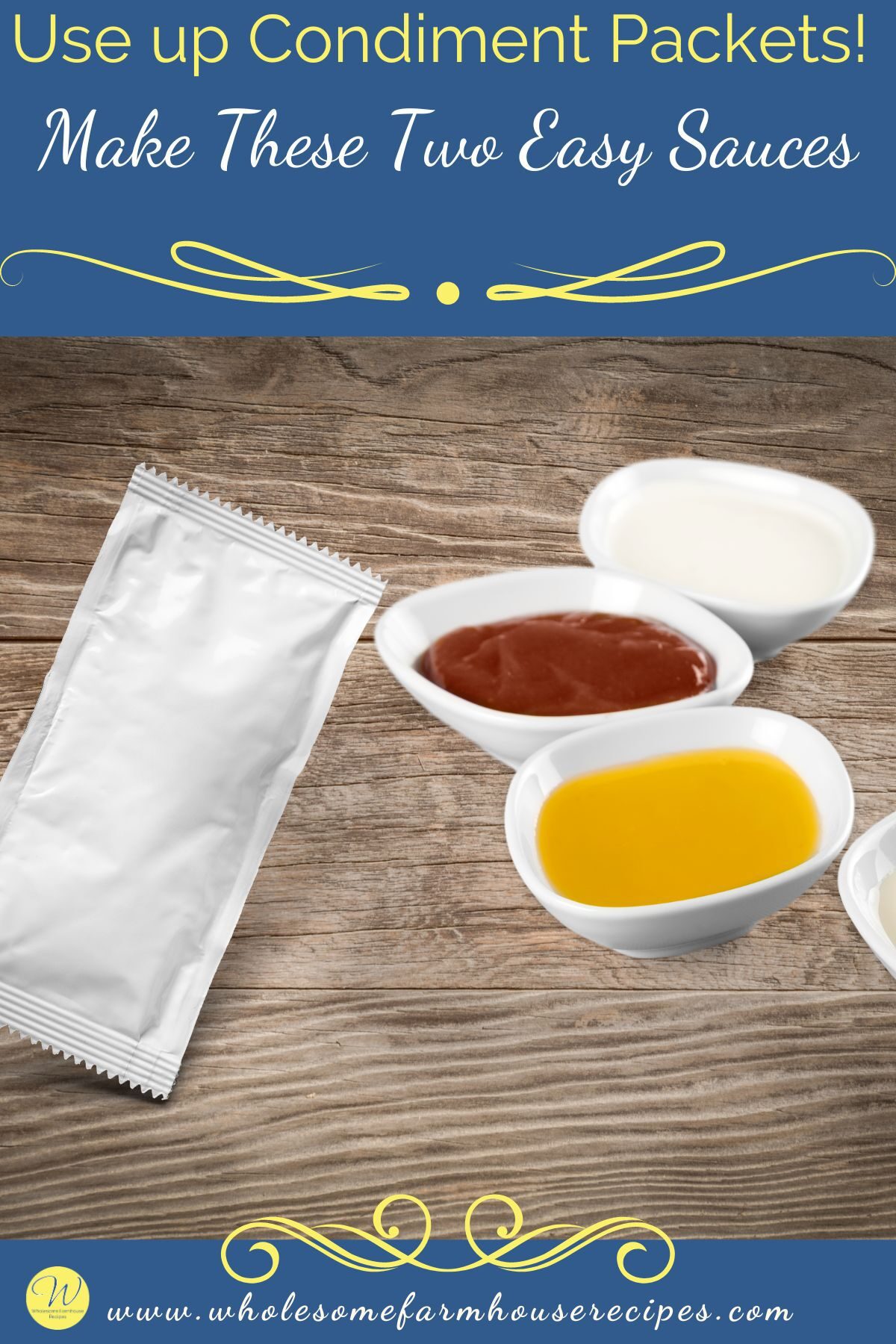 Use up Condiment Packets! Make These Two Easy Sauces
