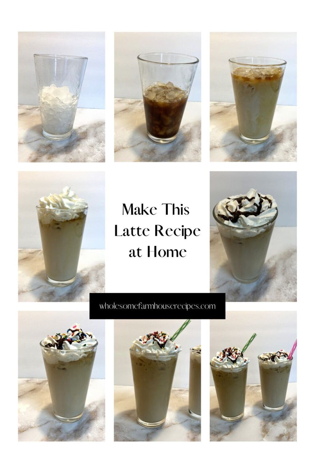 Dunkin Donuts Iced Cake Batter Latte Copycat Wholesome Farmhouse Recipes
