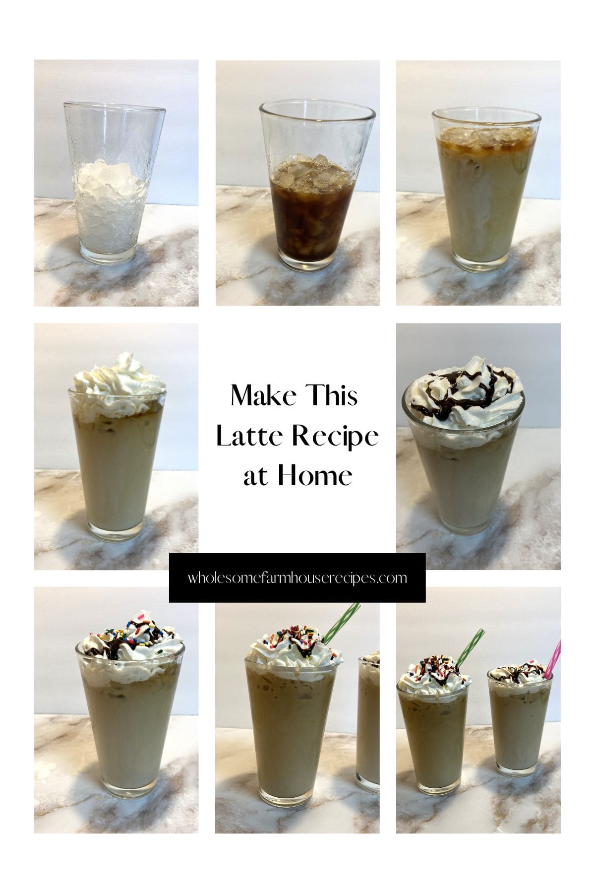 Dunkin Donuts Iced Cake Batter Latte Copycat Wholesome Farmhouse Recipes