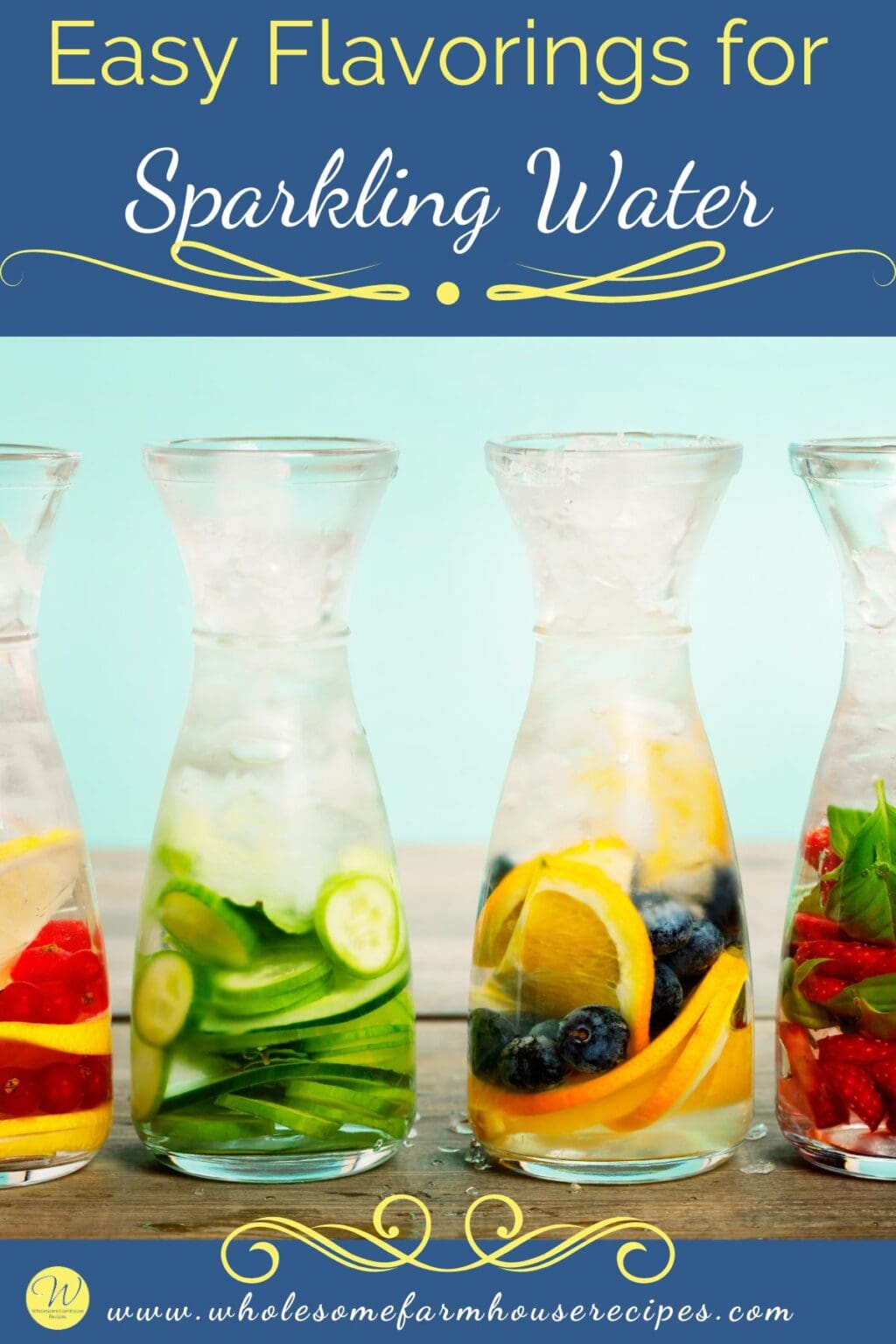 Sparkling water vs Club Soda vs Seltzer vs Tonic Wholesome Farmhouse