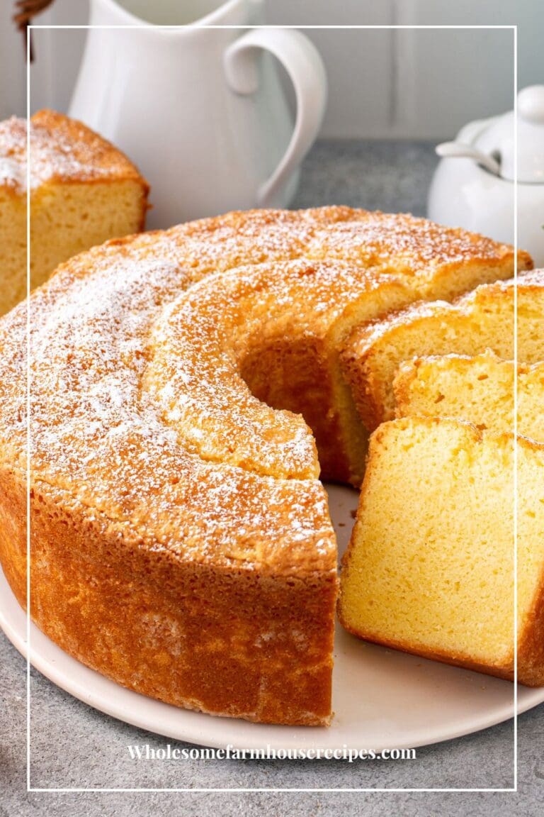 Best Easy Moist Vanilla Pound Cake Recipe Wholesome Farmhouse Recipes 1420