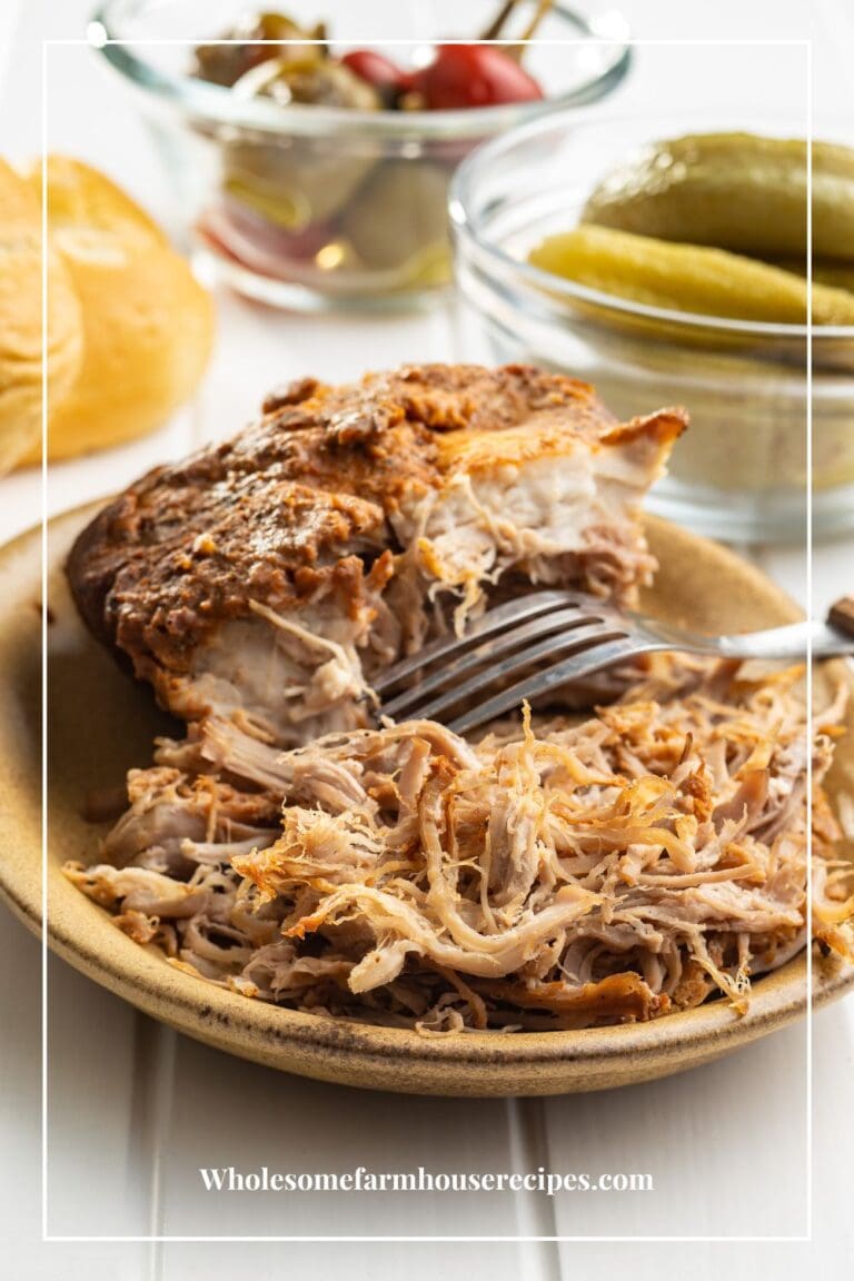 How To Make Pulled Pork Oven Slow Cooker Or Smoker Wholesome Farmhouse Recipes 9086