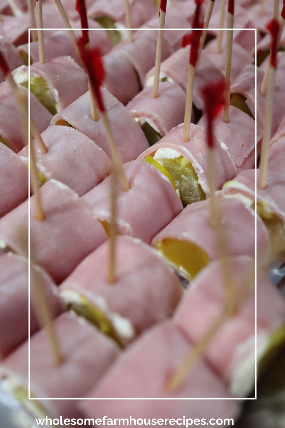 Ham and Pickle Roll-Ups
