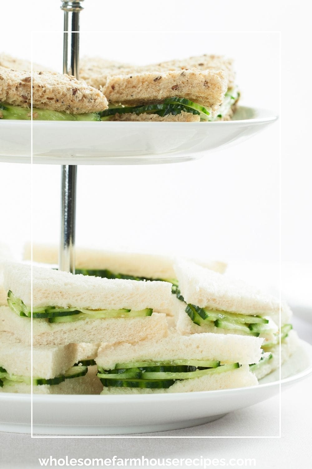 Light and Creamy Cucumber Sandwiches