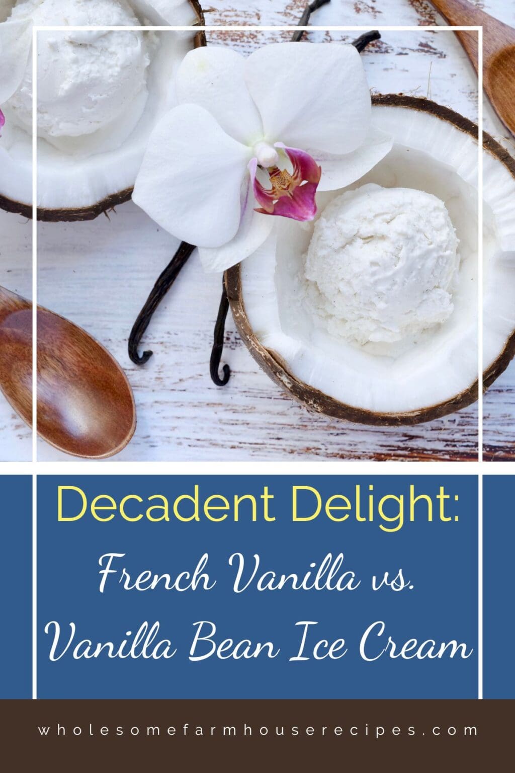 Decadent Delight French Vanilla vs. Vanilla Bean Ice Cream Wholesome Farmhouse Recipes