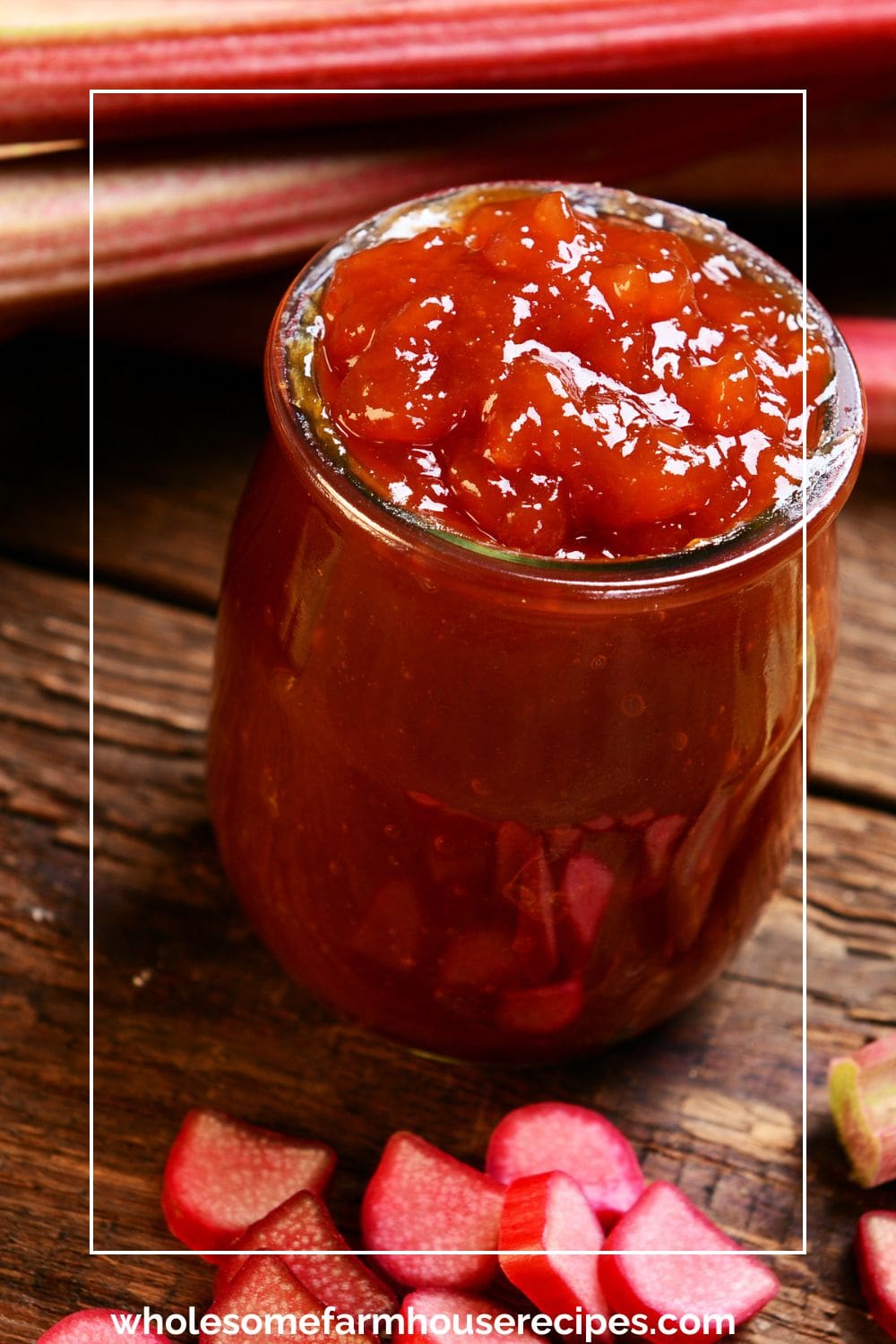 Small Batch Rhubarb Jam