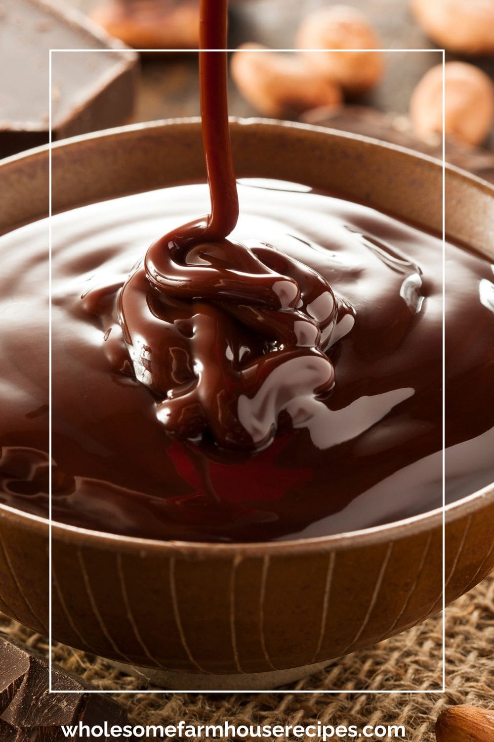 Bowl of Chocolate Sauce