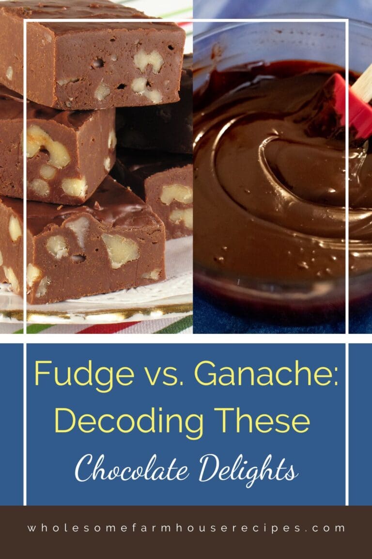 Fudge vs. Ganache Decoding These Chocolate Delights Wholesome
