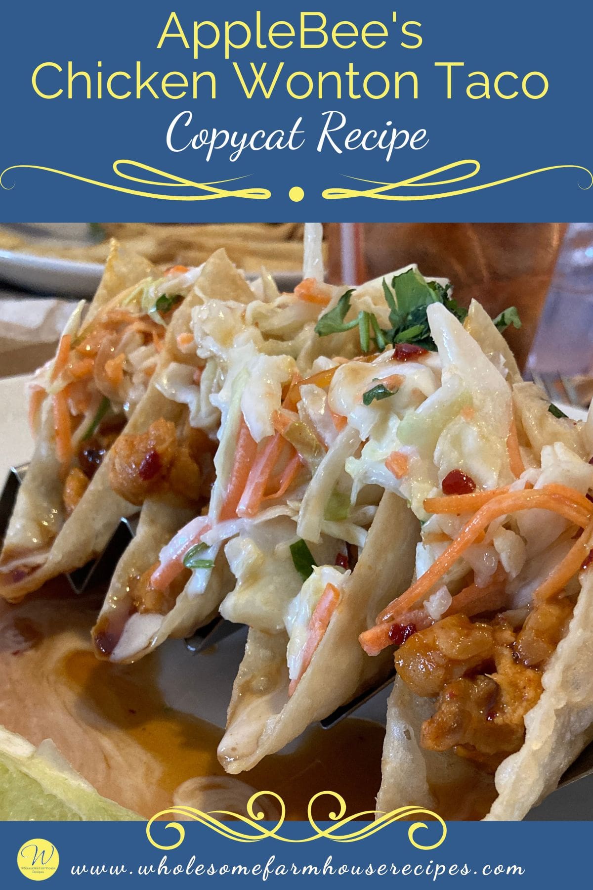 AppleBee's Chicken Wonton Taco Copycat Recipe