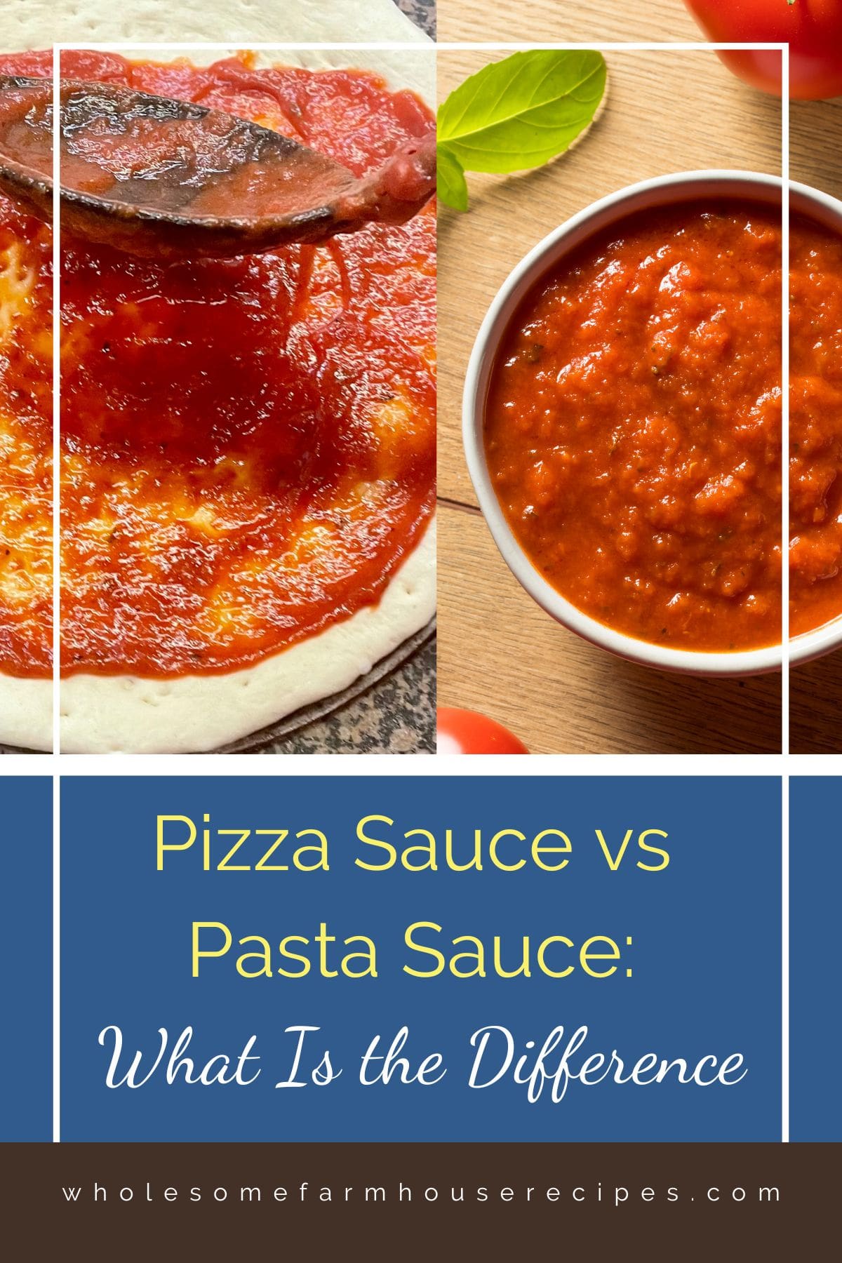 Pizza Sauce vs Pasta Sauce What Is the Difference