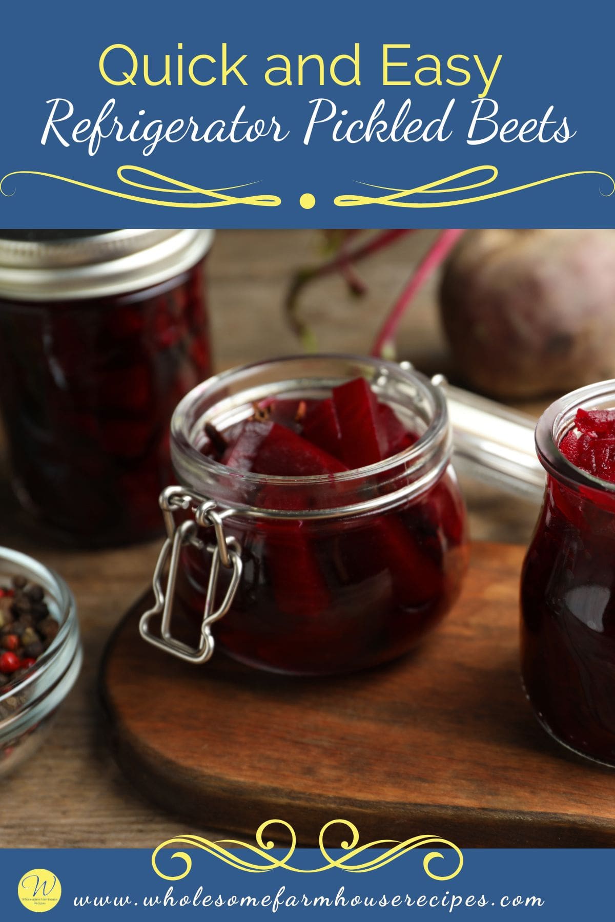 Quick and Easy Refrigerator Pickled Beets