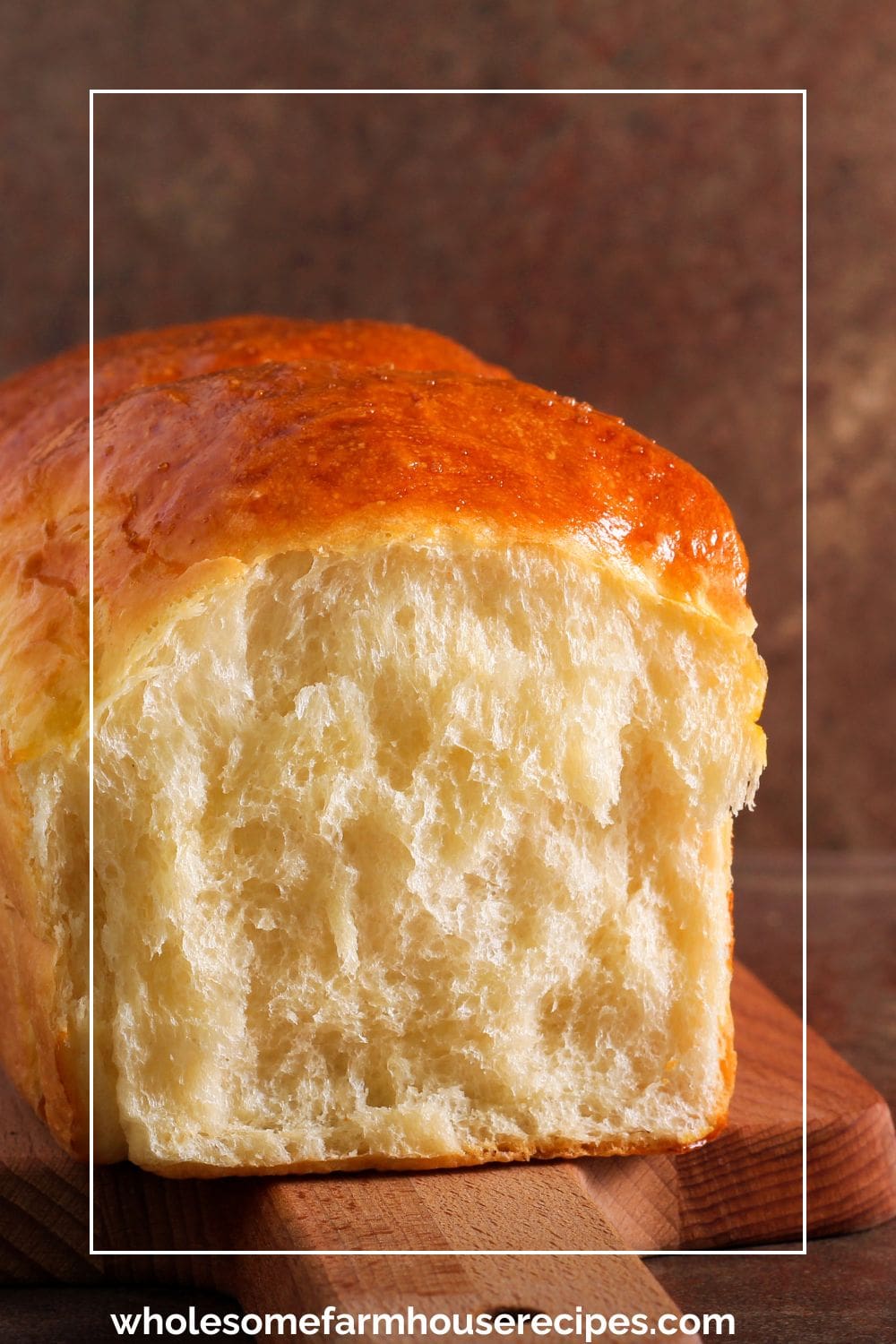 Loaf of Homemade White Bread