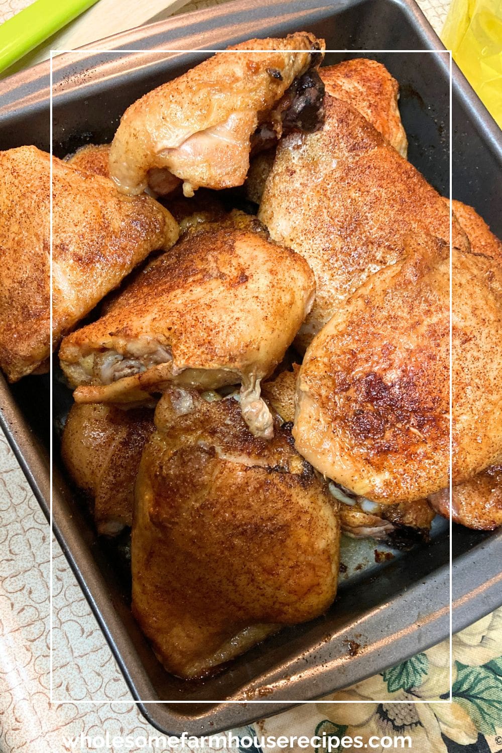 Resting Roast Chicken for Serving