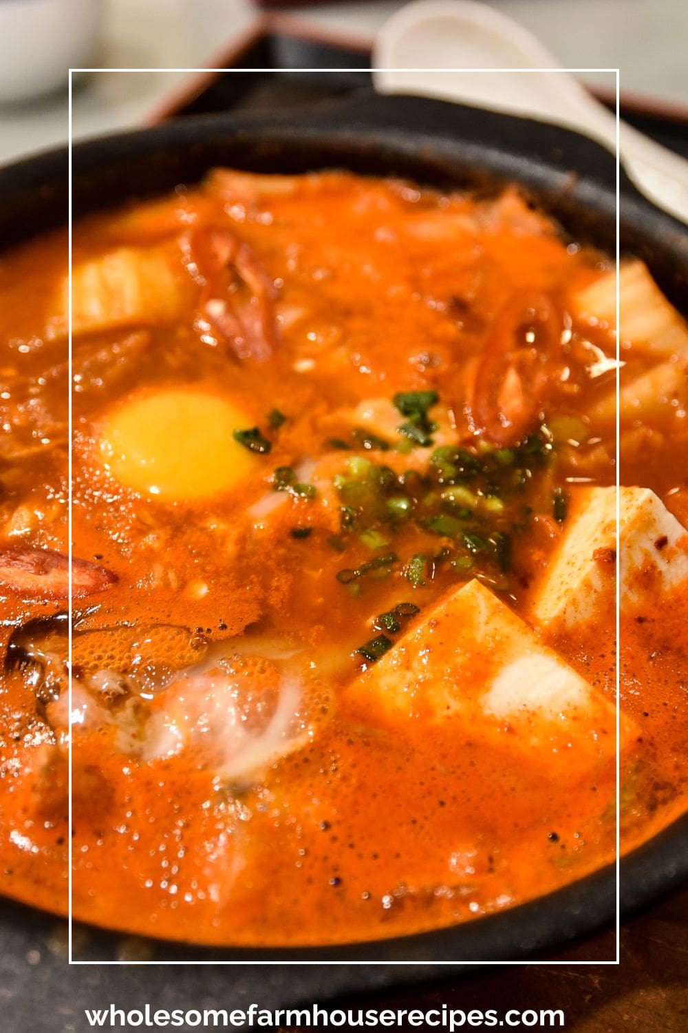 sundubu jjigae Seafood Soup