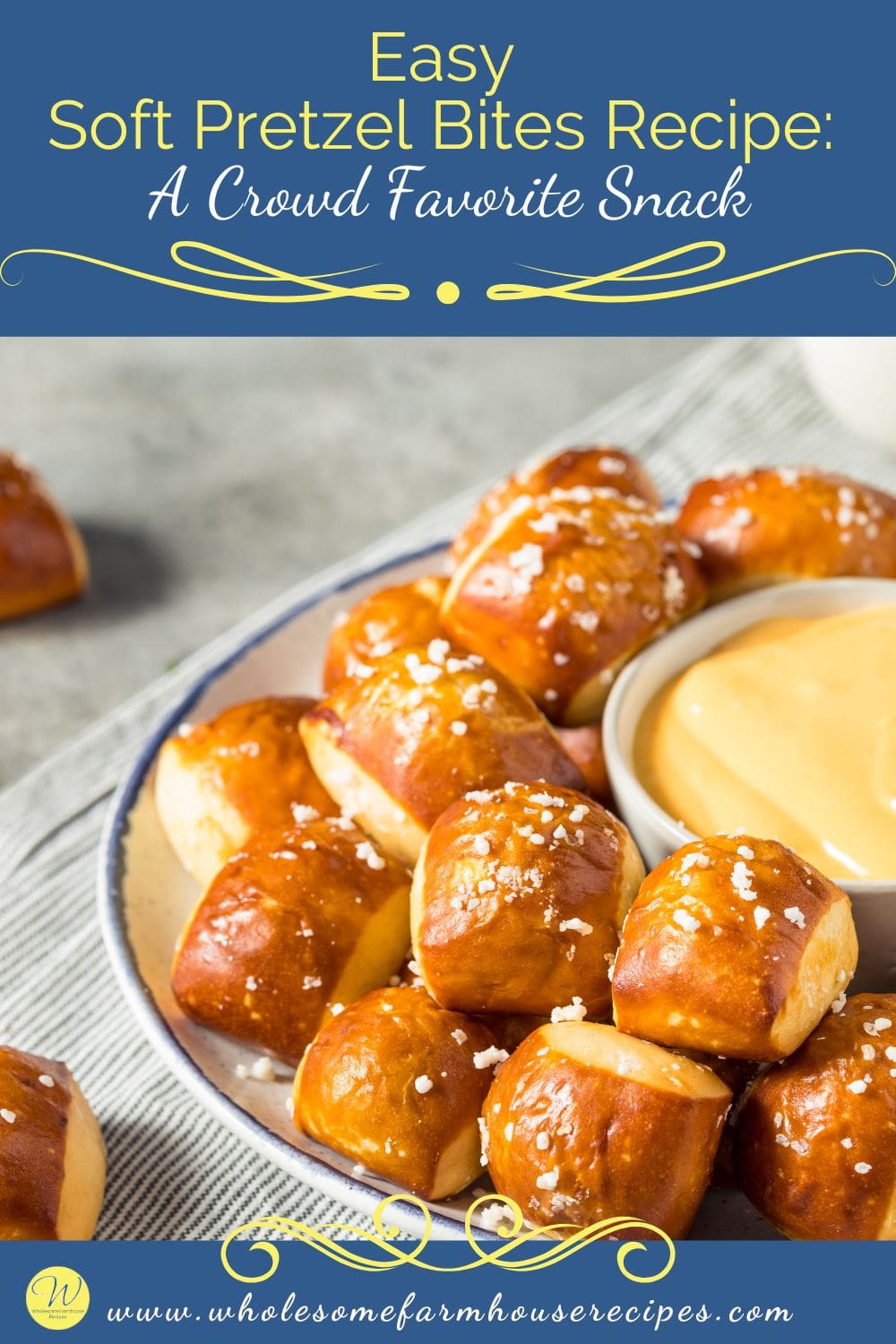 Easy Soft Pretzel Bites Recipe A Crowd Favorite Snack