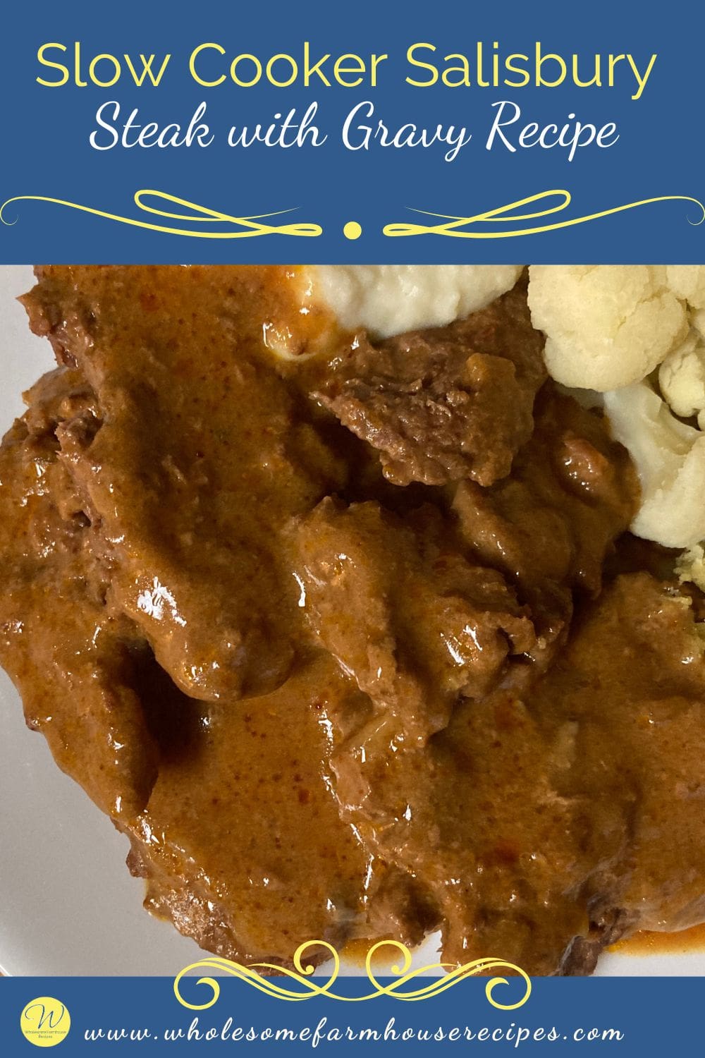 Slow Cooker Salisbury Steak with Gravy Recipe