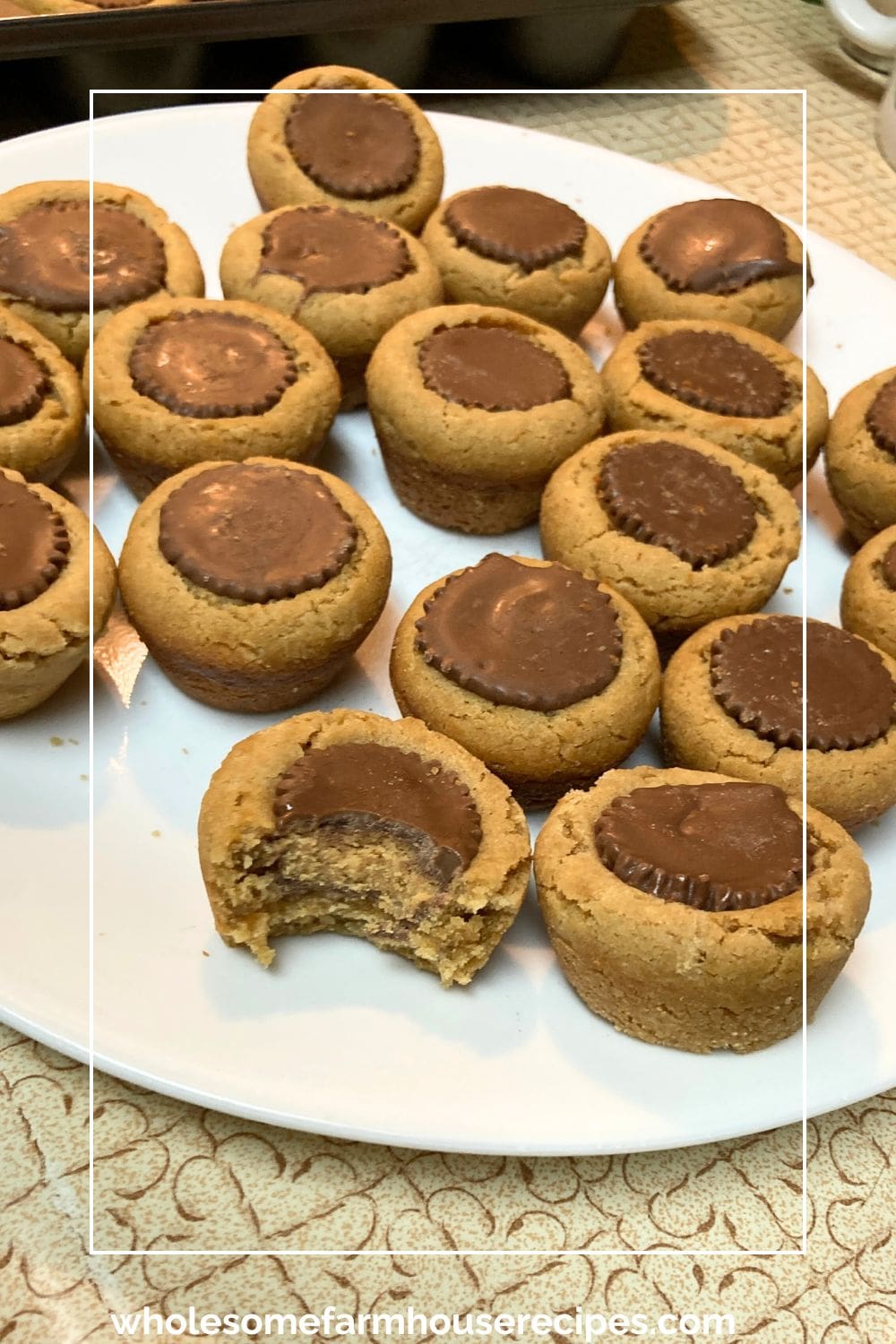 Yummy peanut butter cookie cup