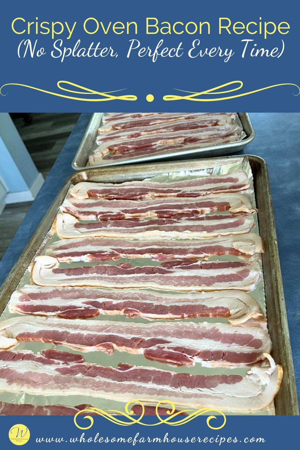 Crispy Oven Bacon Recipe No Splatter Perfect Every Time Wholesome crispy-oven-bacon-recipe-no-splatter-perfect-every-time-wholesome